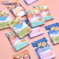 Notes Paper Wide Application Cartoon Stacking Sticky Notes. 