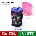 Elianware 1.5 Ltr Fridge Handy Cool Tumbler [BPA Free] Water Bottle with Pouch Bag. 