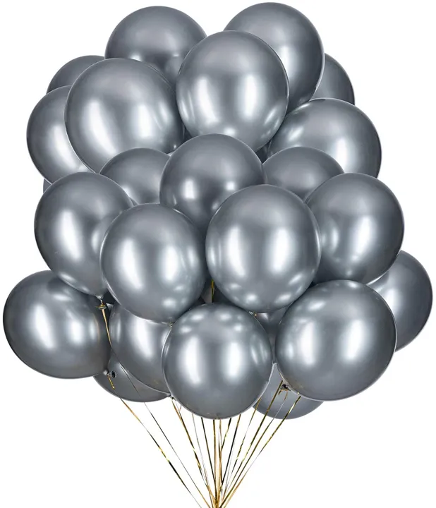 100pcs%20Balloons%20Silver%20Latex%20-%2012"%20Silver%20Pearl%20Balloons%20-Silver%20Balloons%20for%20Wedding%20Birthday%20Party%20Festival%20Valentine's%20Day%20Children's%20Day%20Decorations%20-%20Image%204