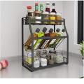 3-Tier Kitchen Countertop Multipurpose Storage Rack Organizer Shelf Stand. 