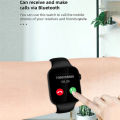 （New）X8 mart Watch 1.55inch Full Touch creen Bluetooth-compatible Heart Rate Monitor martwatch Compatible For IO Android. 