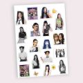 New Jeans Sticker Sheet For Kpop Bunnies Uncut. 