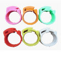 100PCS Plastic Numbered Poultry Chicken Leg Adjustable Foot Label Rings for Pigeon Duck Goose Identification Tools. 