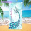 Amamia Swimming Towel Soft And Comfortable Microfiber Sport Travel Towel. 
