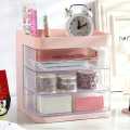 Drawer Desk Organiser , Dream Organiser Box for Cosmetics, Stationery, Perfect for Home, Office or Dorm Decor Multicolour Transparent Three. 