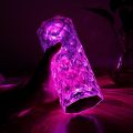 Crystal Lamp, Rose Diamond Table Lamp, 16 Colors RGB with Touch and Remote Control, USB Rechargeable Decorative Acrylic Rays lamp, Atmosphere Light for Living Room, Bedroom.Bar. 