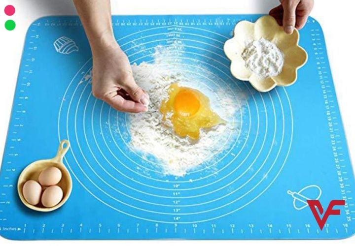 Silicone Baking Roti Mat for Pastry & Roti Rolling Extra Large with Measurements