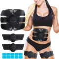 SHENGMI Muscle Stimulator,Ems Abs Trainer,Home Gym Belt,Abs Stimulator Workout Equipment For Men & Women. 