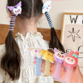 New Cartoon anrio Telephone Wire Hair Tie Women Girl Cute Pluh Hair Band piral Coil Rubber Band Ponytail Hair Acceorie Yao tore. 