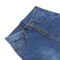 OIMG Womens Vintage High Waist Flared Bell Bottom Jeans Trendy Light Denim Pants. 