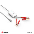 Sigma 3.5A Clip-1 clipper charger / clip charger / solar charger with with 2DC Clamps 2 USB ports ( Battery DC Solar Mobile Phone Charger Adapter + USB Battery Clamp + 1.6 meter Power Cable ). 