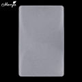 Monja 4 Colors Silicone Nail Art Stamper French Nails Pattern Transfer UV Gel Polish Stamping Templates Scraper Tool Manicure. 