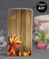 HTC Oppo A37 Cover - Wood Cover. 