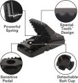 Heavy Duty Mouse Trap | High Quality Plastic & Stainless-Steel Springs | Reusable & Convenient Mice Catcher | Effective Rat Killer for Indoor and Outdoor Use | Faster Elimination. 