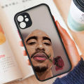 【Buried Buzie】Rapper 2Pac Tupac Shakur Phone Case for IPhone 15 14 13 12 11 Pro Max Mini X XS Max XR 8 7 Plus SE2 Shockproof Hard Cover Fundas. 
