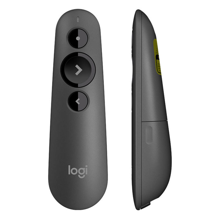 | LOGITECH R500 LASER PPT PRESENTER PEN | - Slideshow - Battery Indication - Red Laser - 15 m Range ¬ ORIGINAL