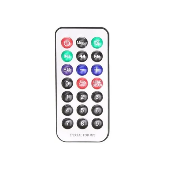 Wireless Bluetooth Audio Module Remote Control for USB TF SD FM Speaker ...