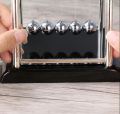 Decoration Square Shape Balance Pendulum Ball Newtons Cradle 5 Ball Pendulum Steel Science Physics Kinetic Energy Sculpture Newton Cradle Balance Steel Balls School Teach Supplies Physics Science Pendulum. 