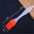 2PCS Silicone Oil Brush and Spatula Set - Heat Resistant Cooking Utensil Tool Kit for BBQ, Kitchen, and Baking - Perfect for Oil, Condiments, and Cake Cream  - Essential Silicone Oil Brushes for BBQ and Cake Decorating - Versatile Kitchen Tool. 
