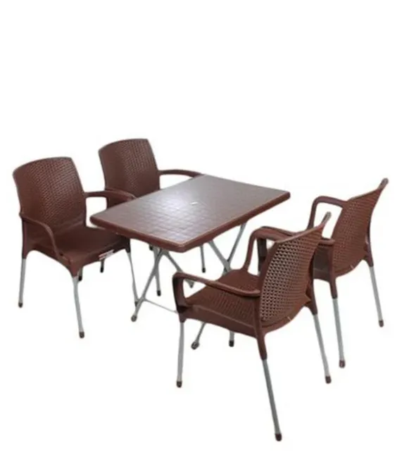 Foldable%20Plastic%20Table%20with%201%20Fork%20and%204%20to%206%20Seat%20Plastic%20Chairs%20-%20Image%202