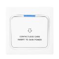 Power Key Card Sensor Electricity Recognition Switch Panel for Hotel Energy Saving 170V-250V. 