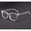 Original Transparent Square Frame Glasses for Men - Women Clear Lens Glasses Anti Blue Frame Spectacles For Men And Women. 