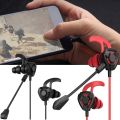 Gaming Handsfree - Wired Earphones 3D Bass Stereo Sound For Gamer- Gaming headphones with Detachable Mic - Gaming Headset - Gaming Handfree For Pubg | Cs | Cod |Fortnite - In-Ear Gaming Earphones - Noise Cancelling Earphones - Earphones For Gaming. 