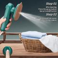 Electric Steam Iron Handheld Garment Steamer for Clothes Russel Hobbs Garment Steamer - Hanging Ironing Machine RH-788 2000W. 