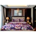 Printed Red Duvet Cover King / Double Bed Size 4 Piece Set (1 Bed Sheet, 1 Duvet Cover and 2 Pillow Covers) - PC Cotton | Bed Sheets King Size | Bed Sheets Double Size | Bridal Bed Sheets | Bedsheet | Bedsheets  | Razai Cover Design. 