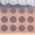 In Ear Earphones Mesh Cover 3.7mm to 5mm Dustproof Steel Mesh for Earphones DIY 20pcs. 
