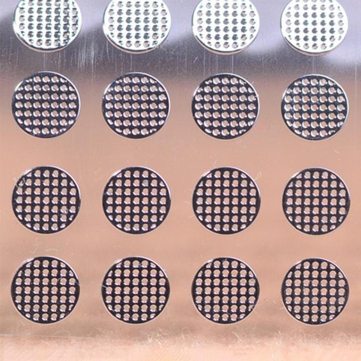 In Ear Earphones Mesh Cover 3.7mm to 5mm Dustproof Steel Mesh for Earphones DIY 20pcs