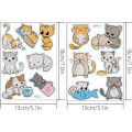 Rhinestone Painting Sticker for Kids Sparkling Cartoon Cat Rhinestone Sticker Kit for Notebook Bottle Creative Fun Diy Craft Set Rhinestone Sticker Set. 