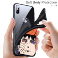 Hontinga for Tecno Pova 2 Back Cover Cute Cartoon Anime Naruto Case ShockProoof Soft Silicone TPU Phone Cases. 
