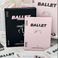 A5 Size Loose-Leaf Notebook Portable Bow Design Multi-Colored Detachable Binder Refillable Spiral Notebook for Students Office. 