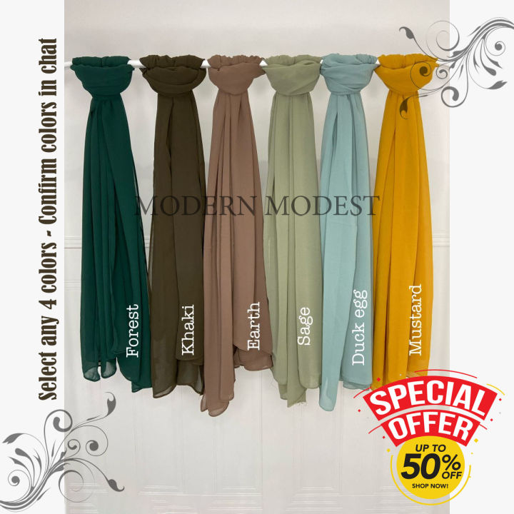 Modern%20Modest%20Pack%20of%204%20Premium%20Chiffon%20Georgette%20Hijabs%20for%20Women/Girls%20-%20Non-Slip,%20Lightweight,%20Soft,%20Plain%20Color%20-%20Image%207