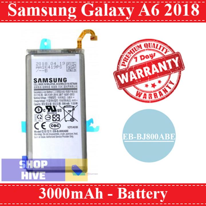 Samsung Galaxy A6 2018 Battery EB-BJ800ABE Replacement Premium Quality 3000mAh For Samsung Galaxy A6 2018