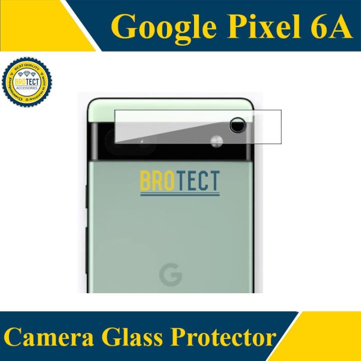 Google Pixel 6A 9H Gorilla Glass Flexible Back Camera Protector – Transparent