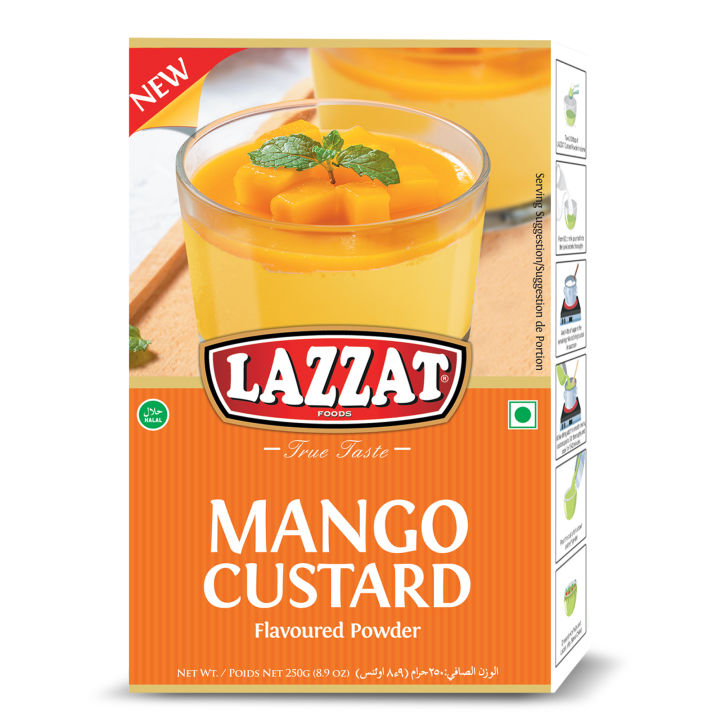 Lazzat Mango Custard 250gm