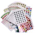 Diary Decoration School Supplies Paper Stick Label Glitter Scrapbooking Love Children's Stickers Teacher Praise Stickers Decorative Stickers Award Stickers. 