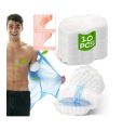 10 Pcs Disposable Non-woven Invisible Armpit Sweat Absorbent Stickers / Deodorant Fabric Cotton Underarm Care Absorb Sweat Self-adhesive Pads. 