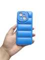 Tecno Spark GO 1 / POP 9 Back Cover Soft Matt Puffer Down Jacket Bubble Camera Protection Tecno Spark GO 1 Phone Case Tecno POP 9. 