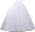 Stitched 4 Layers cancan can can hard net skirt under for lehnga,maxi,saree (no need of wire/hoop). 