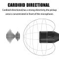Mini plug-in smartphone microphone, phone microphone, heart-shaped cartridge Typ - #2. 