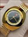 Luxury Gold Color Tourbillon Mechanical Waterproof Wrist Watch For Men's Gift For Family & Friends. 