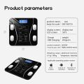 180kg Human Body Machine App Scales LED Digital Weight Smart Body Electronic Scale Balance 180KG Weighing Scales Weigh Electronic Scale Body Household Bathrooms Bluetooth Compatible Functions App Scale Machine For Human Body. 