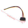 PC Computer Molex IDE 4 Pin Male to SATA Male Adapter Power Cable Cord 20CM WEIRUI. 