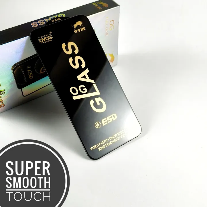 1-5%20Pcs%20-%20Oneplus%2013T%20/%2013S%20-%20Premium%20Quality%20OG%20Glass%20Screen%20Protector%20-%20Extra%20Smooth%20touch%20-%20With%20Cleaning%20Wipe%20-%20Image%203
