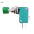 4-10pack Micro Switch DS438-448 Tactile Push Button Switch 15A 125/250VAC Green , Green, 4 Pcs. 