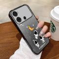 Casing Itel P40 back cover phone case softcase silicone shockproof cover new design sparkling cartoon astronaut sfsyhy01. 