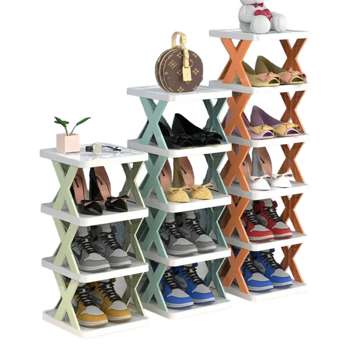 Stackable%20Shoe%20Rack%20with%202,3,%204,%205,%20Layers,%20Shoe%20Rack%20Organier,%20Shoe%20Rack%20Organier%20Plastic%20With%20Cover,%20Shoe%20Rack%20Plastic,%20Multi-Layer%20Storage%20Box%20for%20Shoes%20-%20Plastic%20Space-Saving%20Cabinet,%20Ideal%20Shoe%20Storage%20Solution%20for%20Entryway,%20Closet,%20Hallway%20-%20Image%202